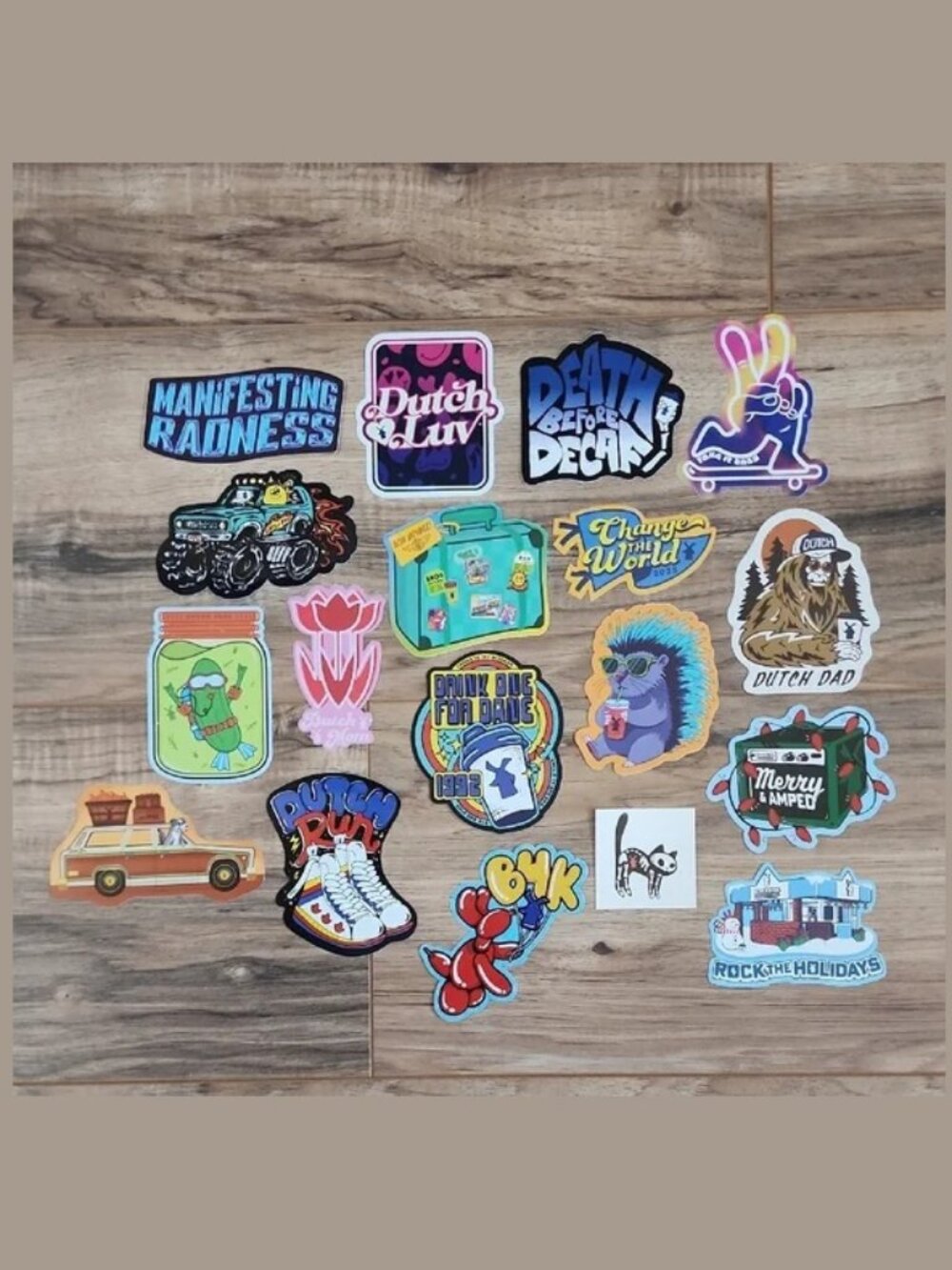 Dutch Bros 2025 Sticker Set - Partial